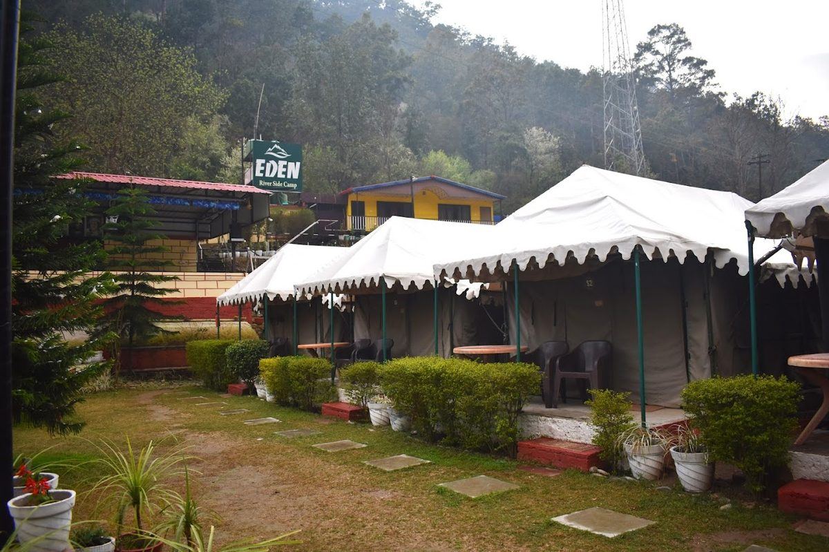Family Tent at Eden Riverside Camp